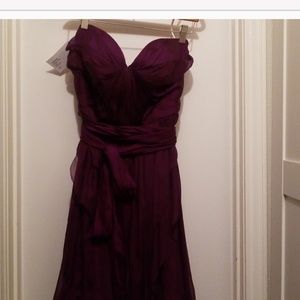 Ivy & Aster Songbird Violet Silk Chiffon